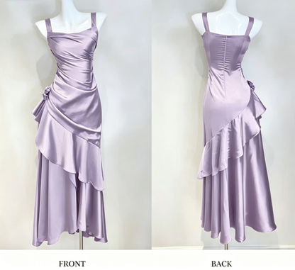 Süßes Ballkleid Spaghettiträger Silbergrau Mini Kurzes Formales Homecoming-Kleid Party Kurzes Ballkleid Hoco Kleider DH2684