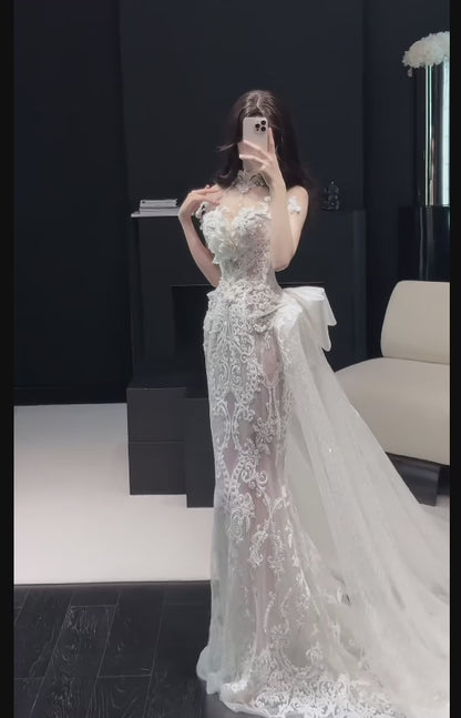 Robe de bal courte à bretelles spaghetti, gris argenté, robe de soirée courte, robe de bal Hoco DH2684