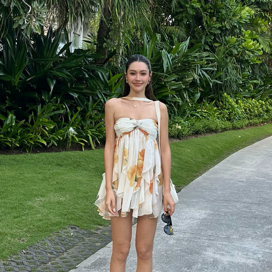 Floral Women Dress S966