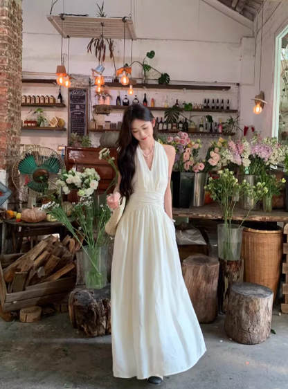 Robe blanche tendance S834