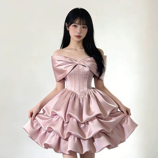 Fashion Pink Dress S859