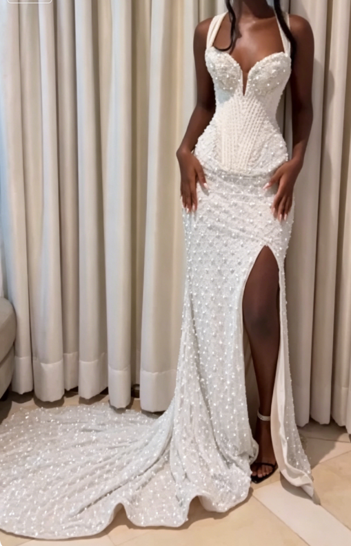 Robe de soirée sirène modeste à décolleté en cœur et fente champagne pour 20e anniversaire, robe de bal noire pour fille, tenue pour 18e anniversaire, W0410