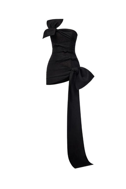Süßes Etuikleid, trägerlos, Marineblau, Satin, kurz, Mini, formelle Kleider für die 8. Klasse, Sommer, Mittelschule, Hoco-Kleid, Geburtstags-Outfits W1186